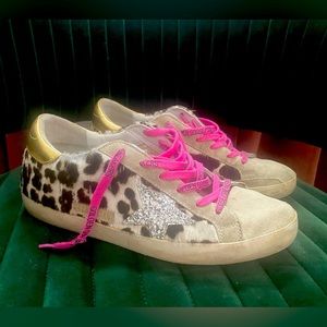 Golden Goose Leopard print sneaker
